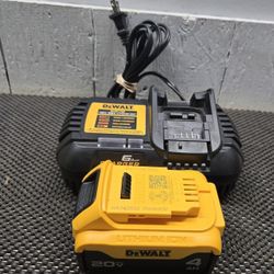 Dewalt  Battery  And  Charger 