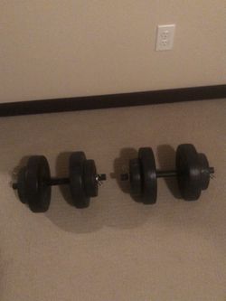 Dumbbell Set 20 lbs Each