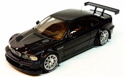 MINICHAMPS BMW M3 GTR street version dark blue E46 1/18