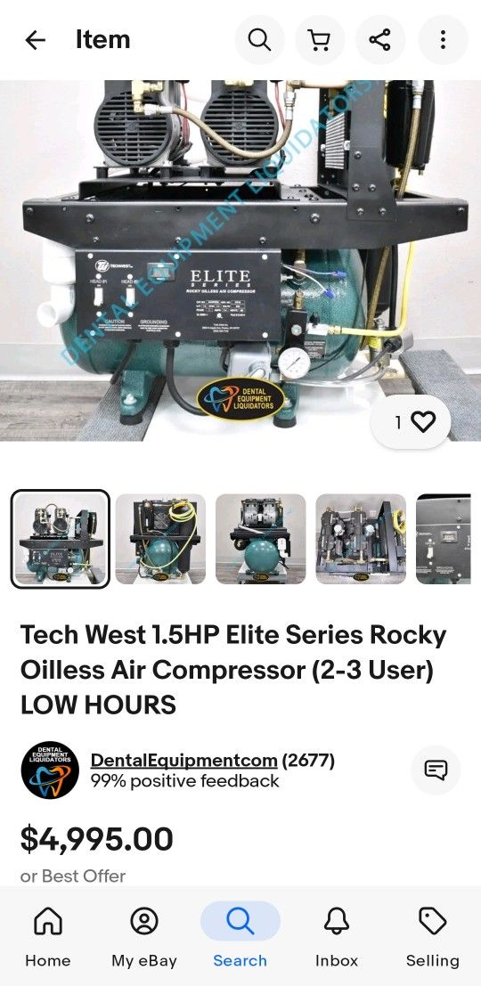 Rocky Oilless Air Compressor