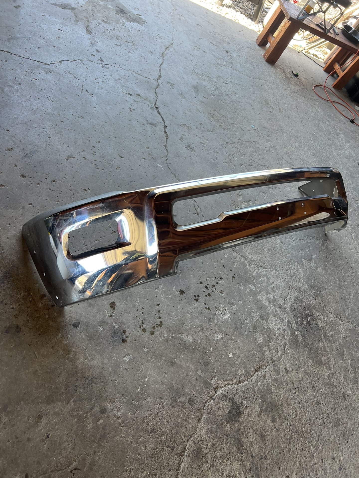 2017 Ram 4500 front bumper
