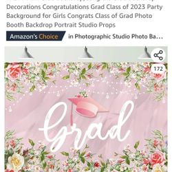 Graduation Backdrop