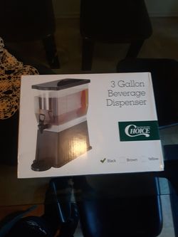 3 gallon beverage dispenser