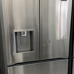 💥Great Saving💥 26 cu. ft. Smart Counter-Depth MAX French Door Refrigerator with 4 types of ice in PrintProof Stainless Steel
