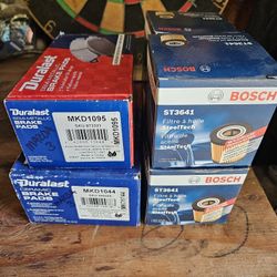 Oil Filter and Brake Pads -- Mazda 3