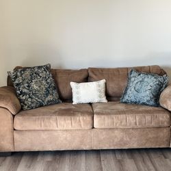 3 Piece Matching Brown Couches 