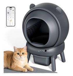Self-Cleaning Cat Litter Box