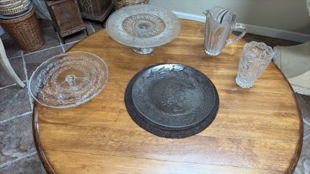 Glass and crystal items