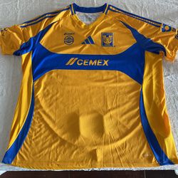 🔥🔥 Adidas  Monterey Tigres home Jersey Size 3XL🔥✨
