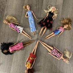 7- Barbies Doll $20 For All