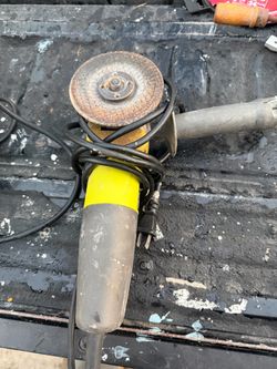 Ryobi Angle Grinder with Cutting Disc