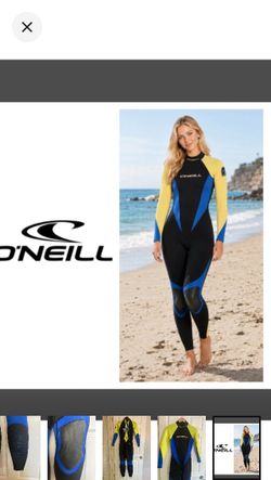 NEW!  O'Neill women’s vintage full-body wetsuit