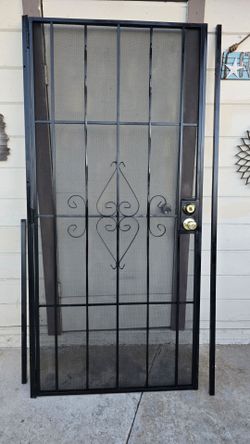 Security screen door - 36x80"