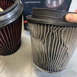 K&N 6” Air Filters. 