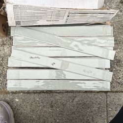 2x20 Light Green Color Tile