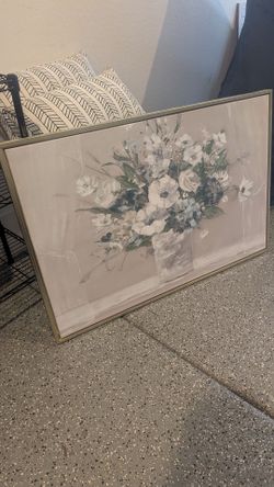 Framed Floral Wall Art