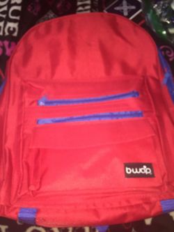 Backpack with school supplies