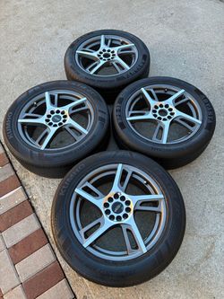 rims MB Wheels 5x112 - 5x105 Universal rines For Jetta Passat Atlas Beetle Golf Crossgolf Tiguan Gti Mercedes Benz Audi Cruze Aveo