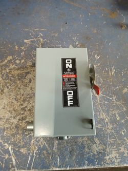 240v Safety Shut Off Switch