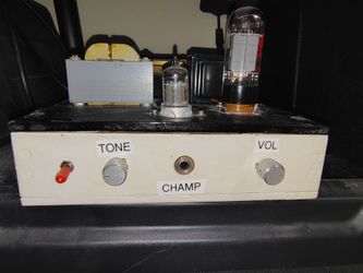 Custom Built Tube Guitar Amplifier
