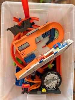 Hot Wheels Track Set Lot