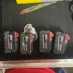 Milwaukee M18 Batteries