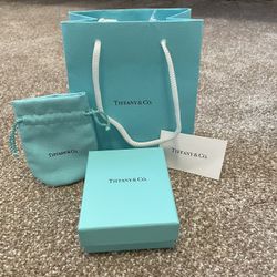 Tiffany & Co. Bag and Box bundle 5 piece set