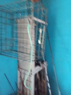 Fishing Rods with reels and crab pot with buoy $60