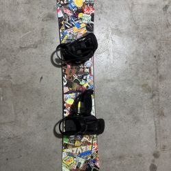 Custom Burton Snowboard 160 CM