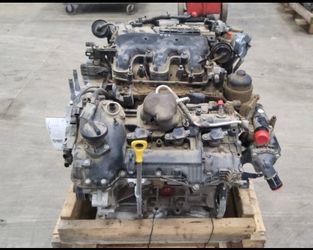 Engine motor 2014 Hyundai Santa Fe 3.3l