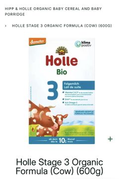 Holle Organic Baby Formula Stage 3