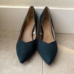 Women’s Suede Heels Size 8 Worn Once $30 OBO  
