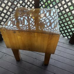 Antique butcher, Block