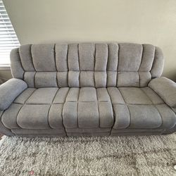 Couch & Chair Recliner Set