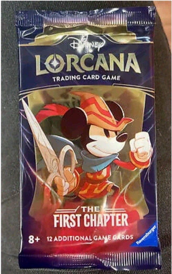 Lorcana Disney Booster Pack Starting Monday  September 11 2023