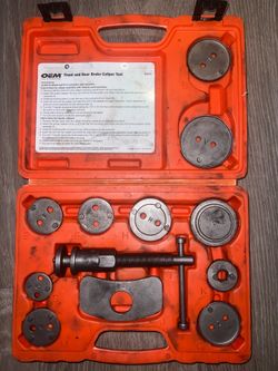 Brake caliper tool set