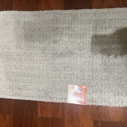 Beautiful Cotton Bath Rug by Drew Barrymore, Porcini Taupe, 20x34" Brand New $12 Meet Up In Irving @dfwgoods 