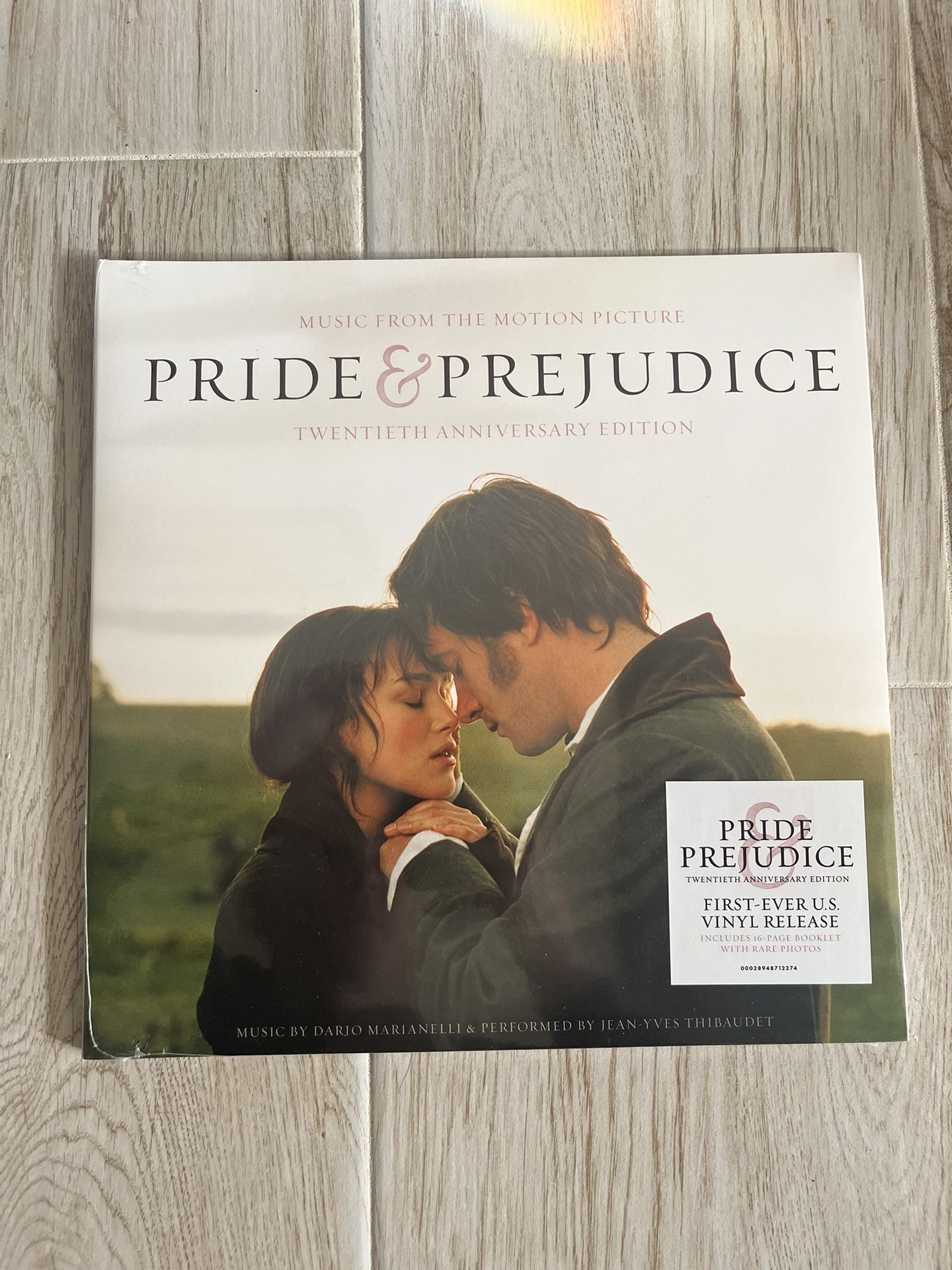 Pride & Prejudice Deluxe Edition Transparent Mauve LP Vinyl