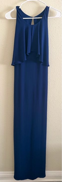 Blue Sleeveless Maxi Dress size S