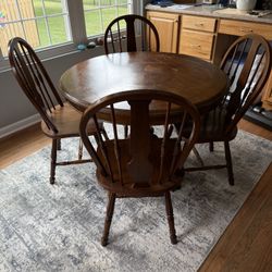  Table with 4 Chairs