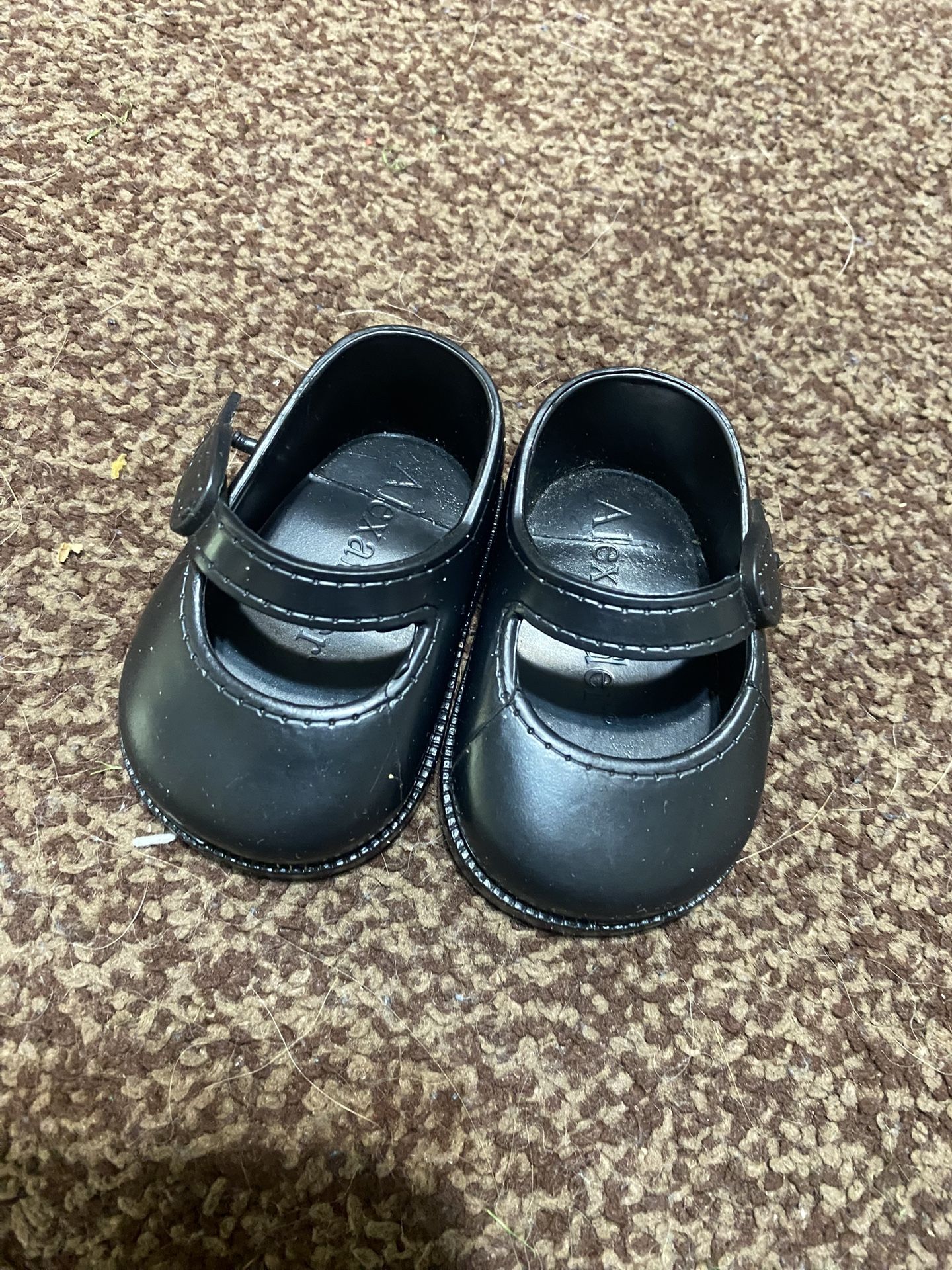 American girl doll 18 inch black shoes