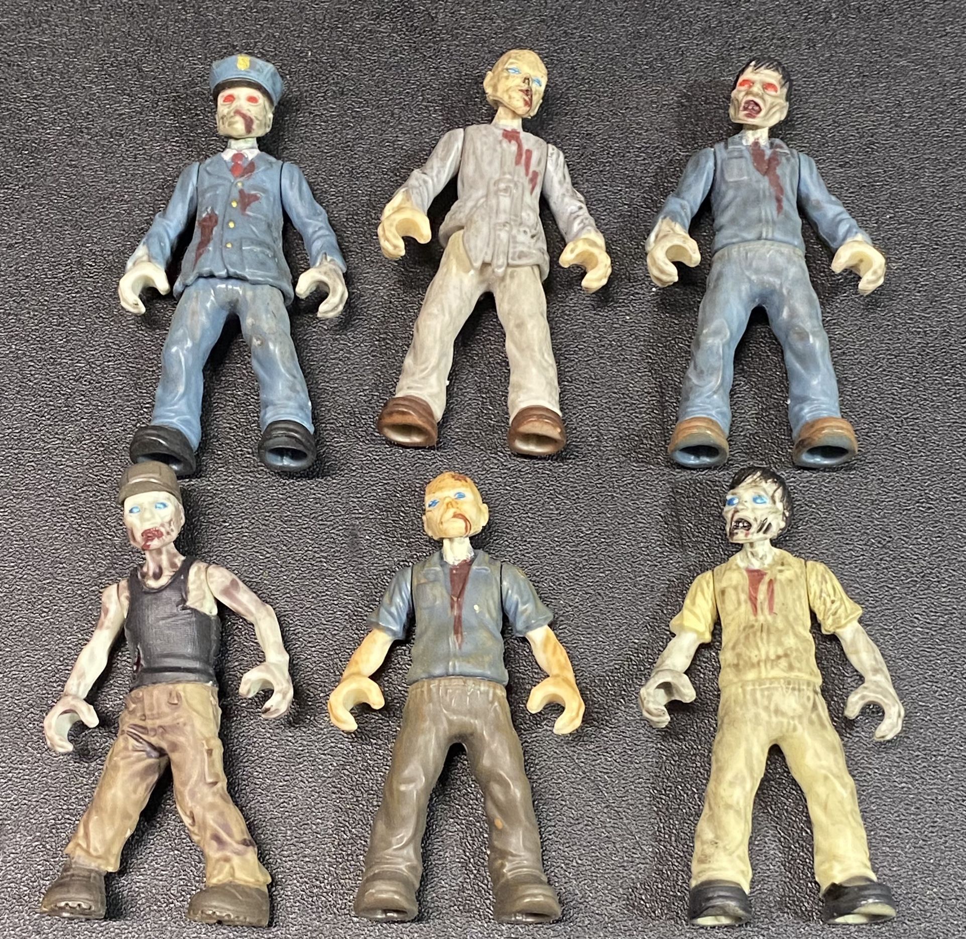 Call of Duty COD Mega Bloks Zombies - Lot of 6x Figures lot 1
