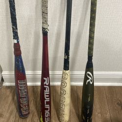 Baseball Bats Take Then All For $350