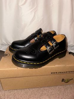 Black Mary Jane Doc Martens Size 6