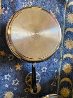 Vintage Revere Ware Stainless Steel 3 qt saucepan with lid