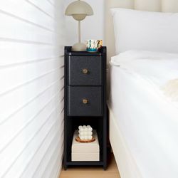 Slim Side End Table, Skinny Bedside Table(only 1 available )
