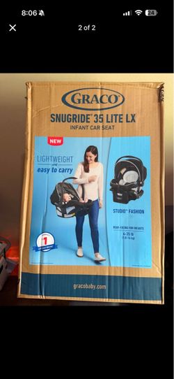 Snuglife lite LX car seat Brand new never opened