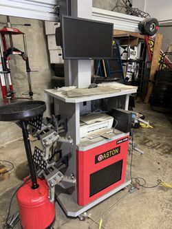 Aston Alignment Rack And Machine Only Used A Few Times