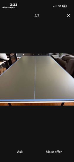 Brand New open box, 9”x5” moothlion ping pong table