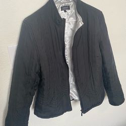 Tribal Embroidered Satin Jacket size 14